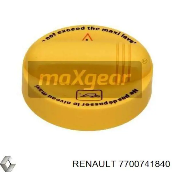 Кришка маслозаливной горловини 7700741840 Renault (RVI)