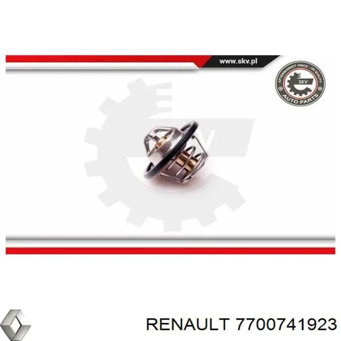 Купити 7700741923 Renault (RVI) Прокладка термостата