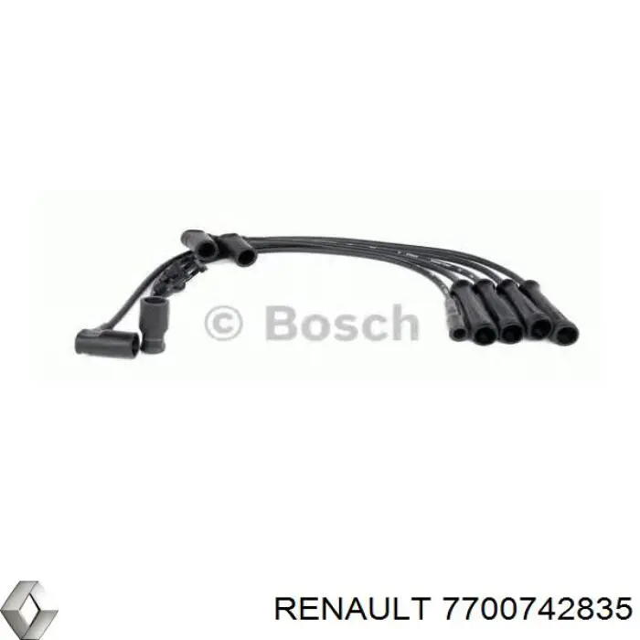 Дріт високовольтний, комплект 7700742835 Renault (RVI)