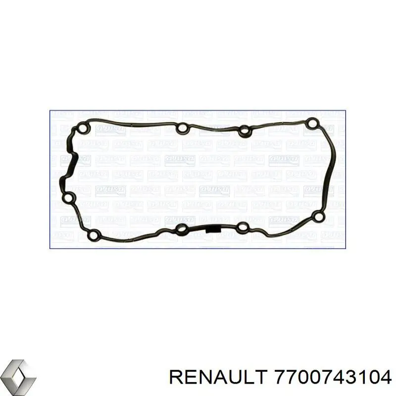 7700743104 Renault (RVI) трос зчеплення