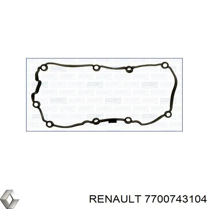 Трос зчеплення 7700743104 Renault (RVI)