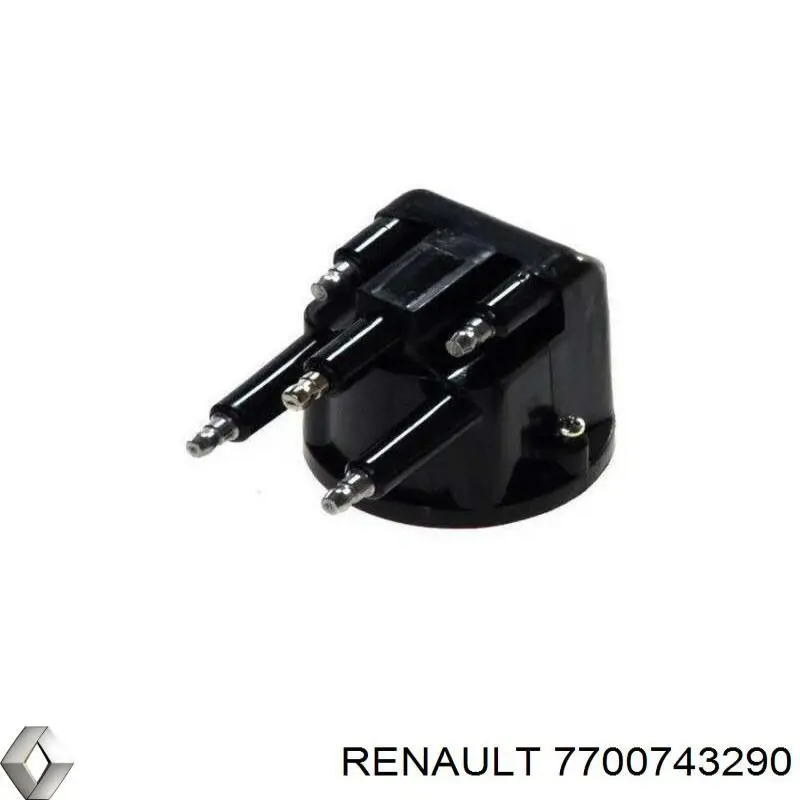 7700743290 Renault (RVI) кришка розподільника запалювання/трамблера