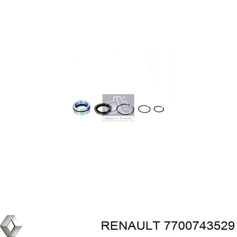 Направляюча втулка клапана Renault (RVI) 7700743529 ціна, від 2.46 USD