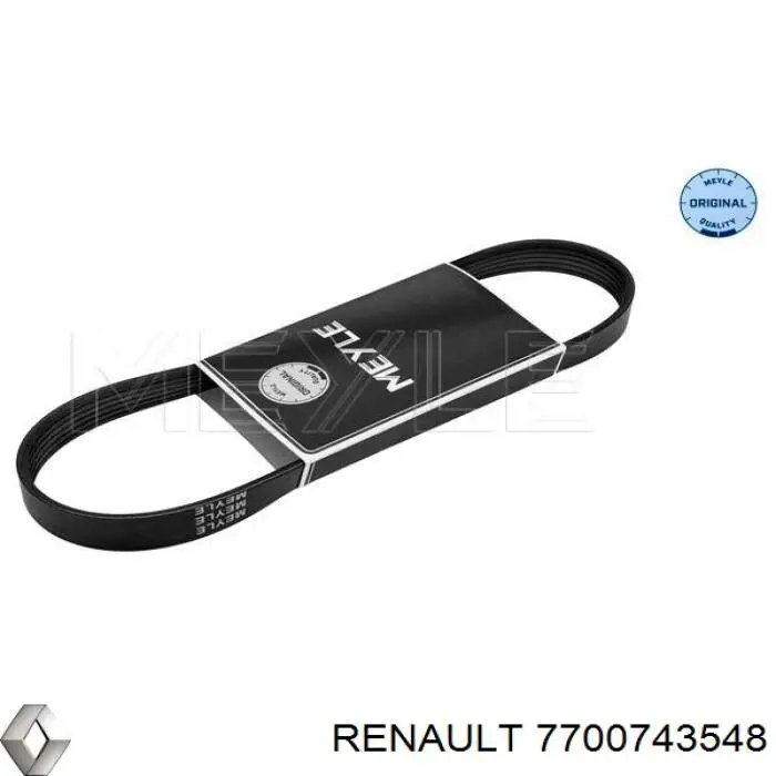 Купити 7700743548 Renault (RVI) Ремінь генератора