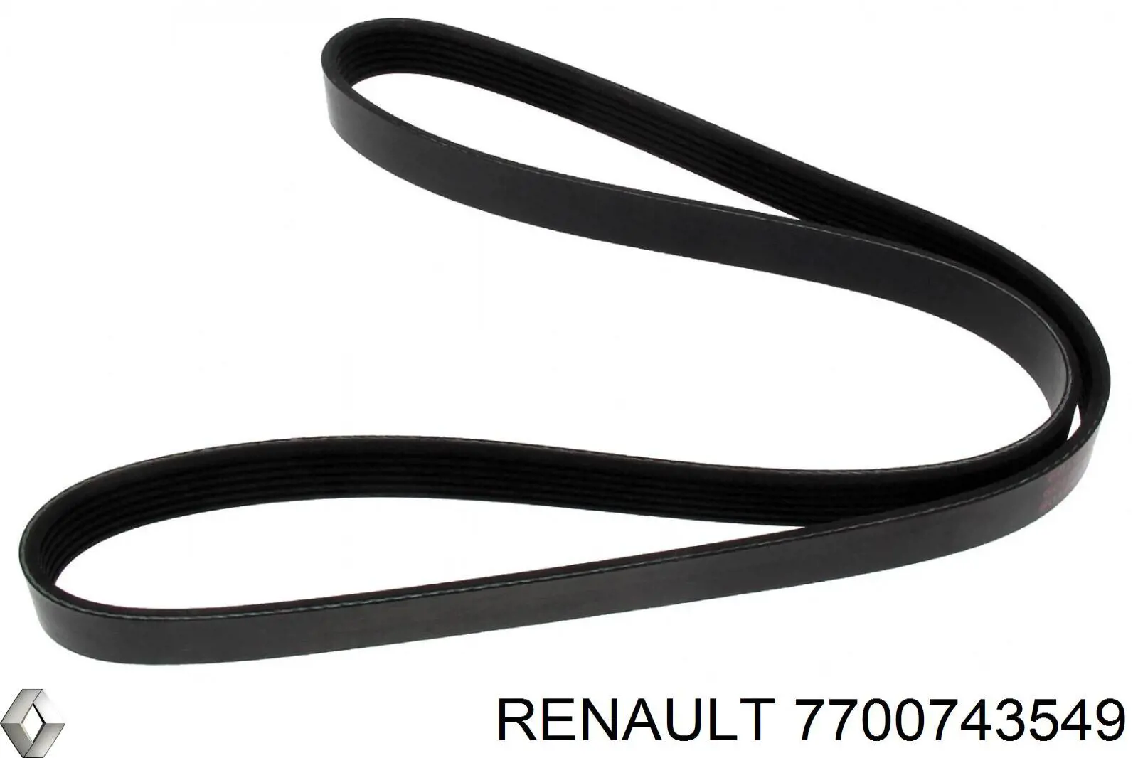 Ремінь приводний, агрегатів 7700743549 Renault (RVI)