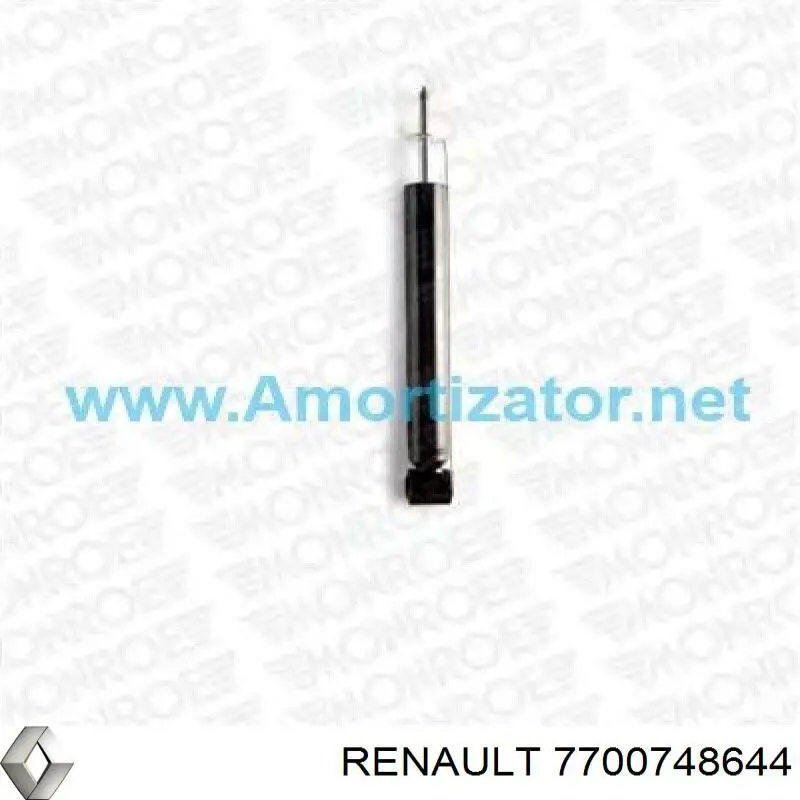 Амортизатор передній 7700748644 Renault (RVI)
