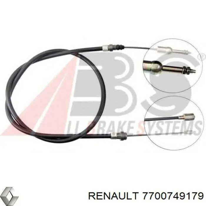 Трос зчеплення 7700749179 Renault (RVI)