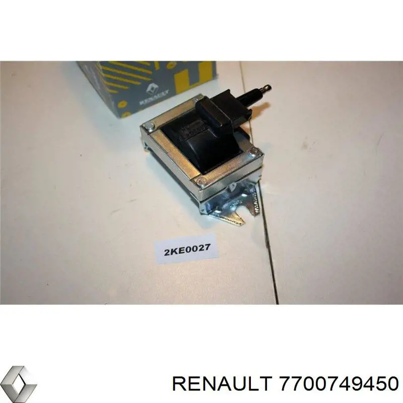 Котушка запалювання 7700749450 Renault (RVI)