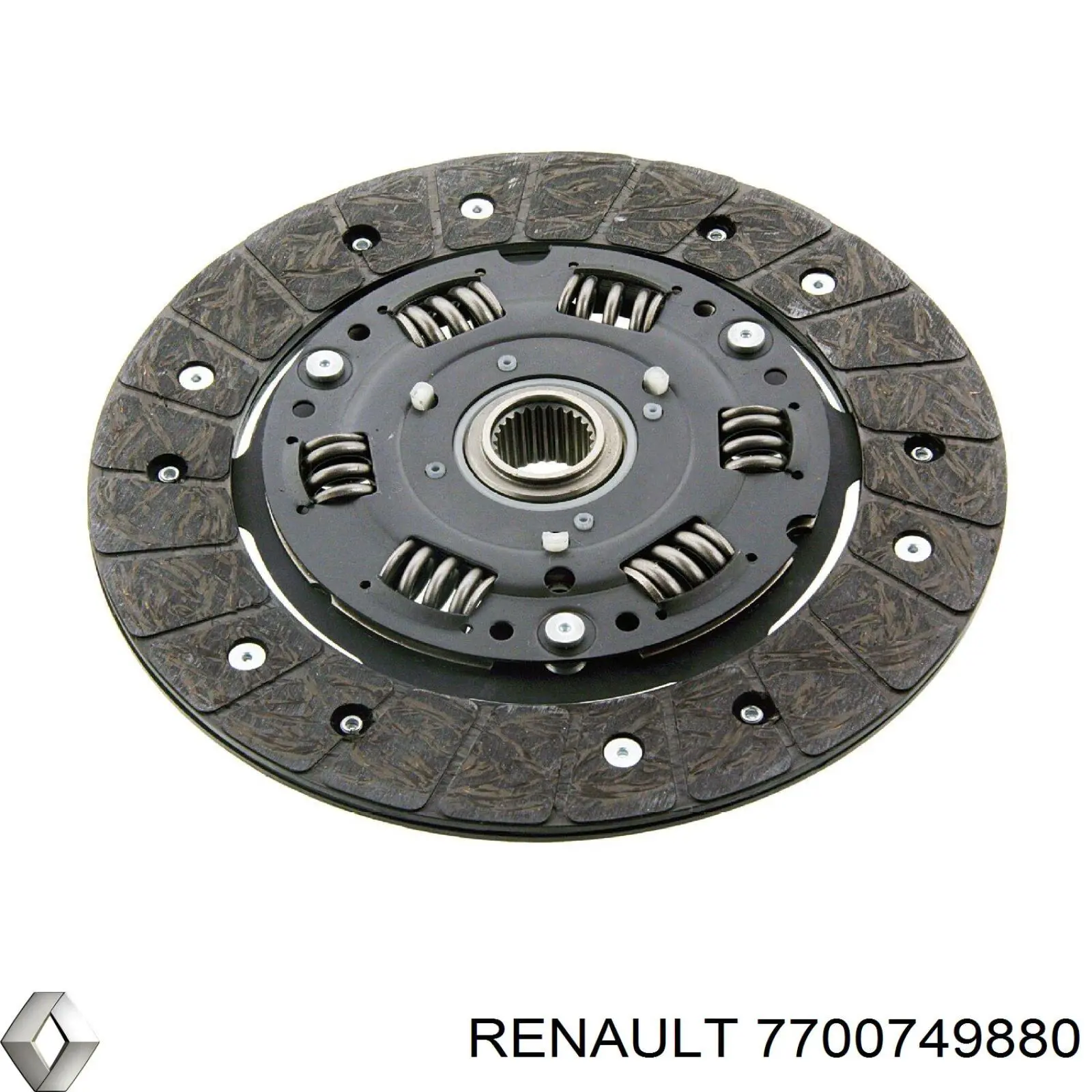 Диск зчеплення 7700749880 Renault (RVI)