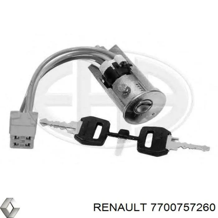 7700757260 Renault (RVI) Замок запалювання