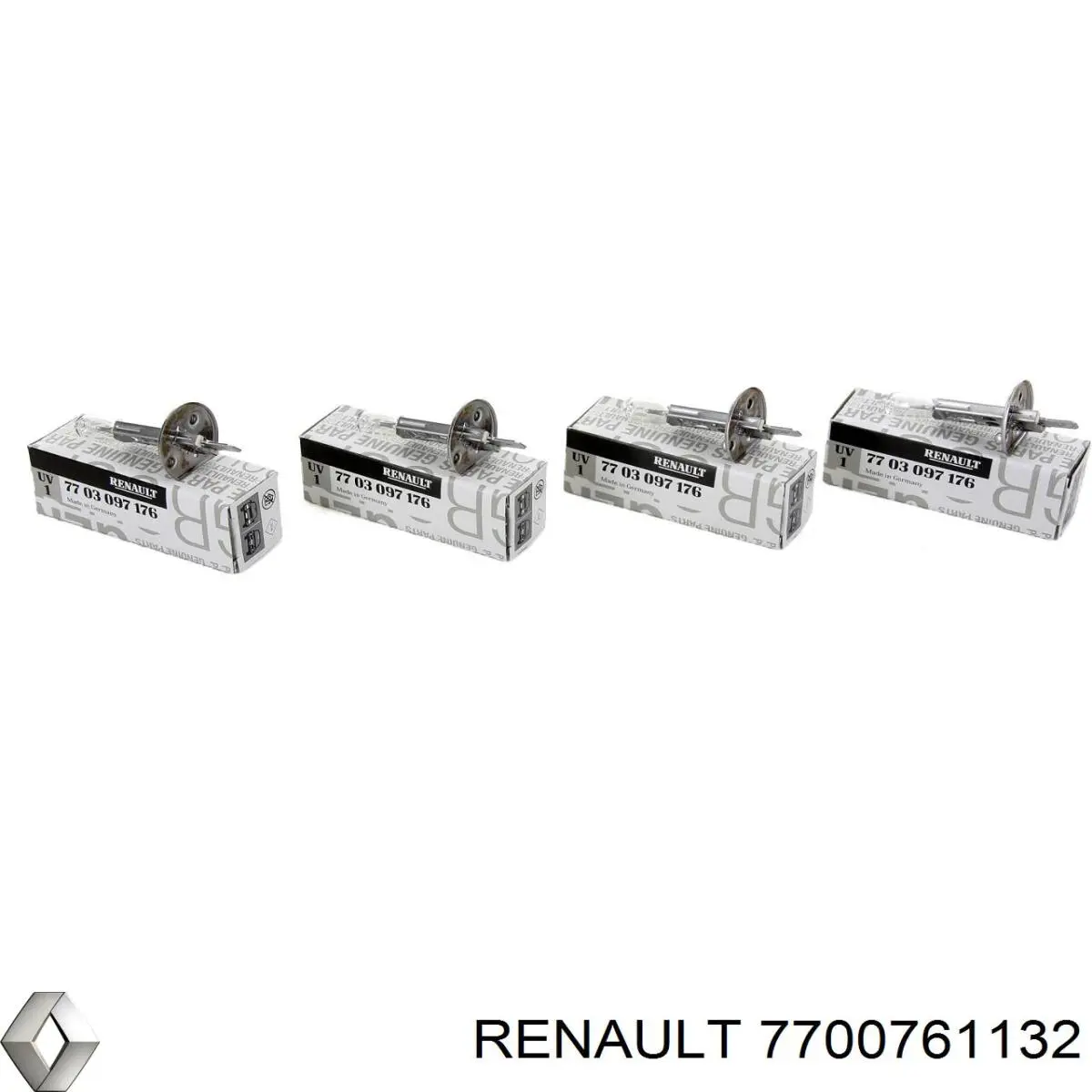 Лампи Renault (RVI) 7700761132 ціна, від 0.79 USD