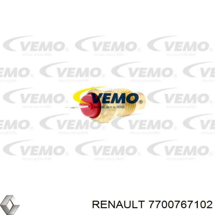 7700767102 Renault (RVI) датчик температури охолоджуючої рідини
