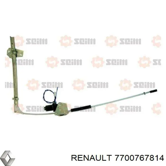 Підйомник механічний вітрового скла на Renault 21  L48
