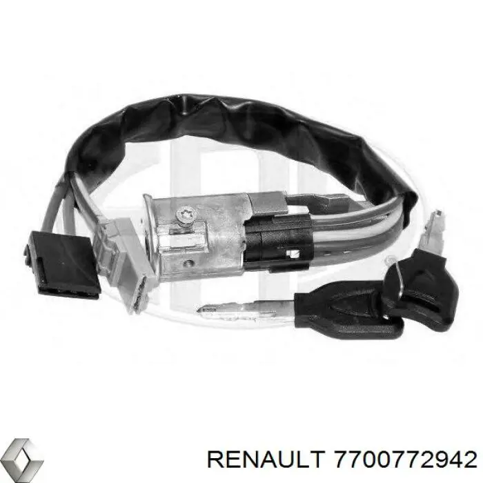 Замок запалювання 7700772942 Renault (RVI)