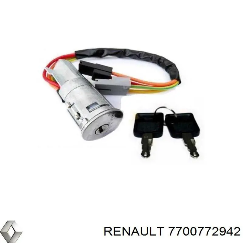 Купити 7700772942 Renault (RVI) Замок запалювання