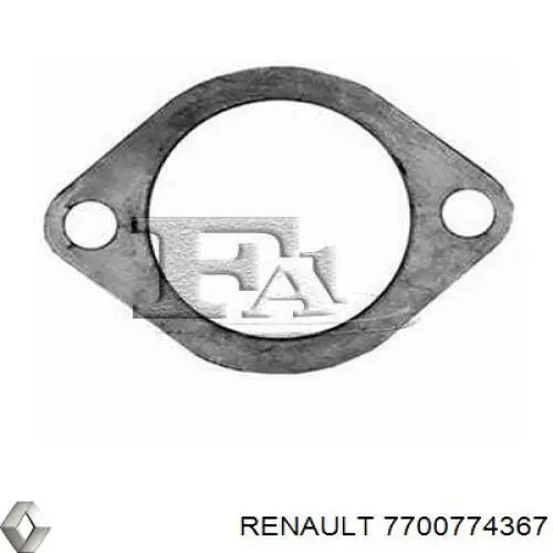 7700774367 Renault (RVI) прокладка прийомної труби глушника