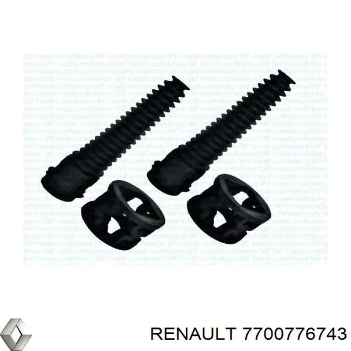 7700776743 Renault (RVI) буфер-відбійник амортизатора переднього + пильовик