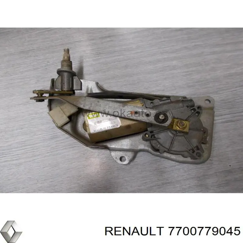 Двигун склоочисника заднього скла 7700779045 Renault (RVI)