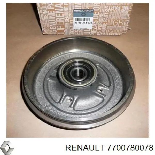 7700780078 Renault (RVI) Дискові гальма