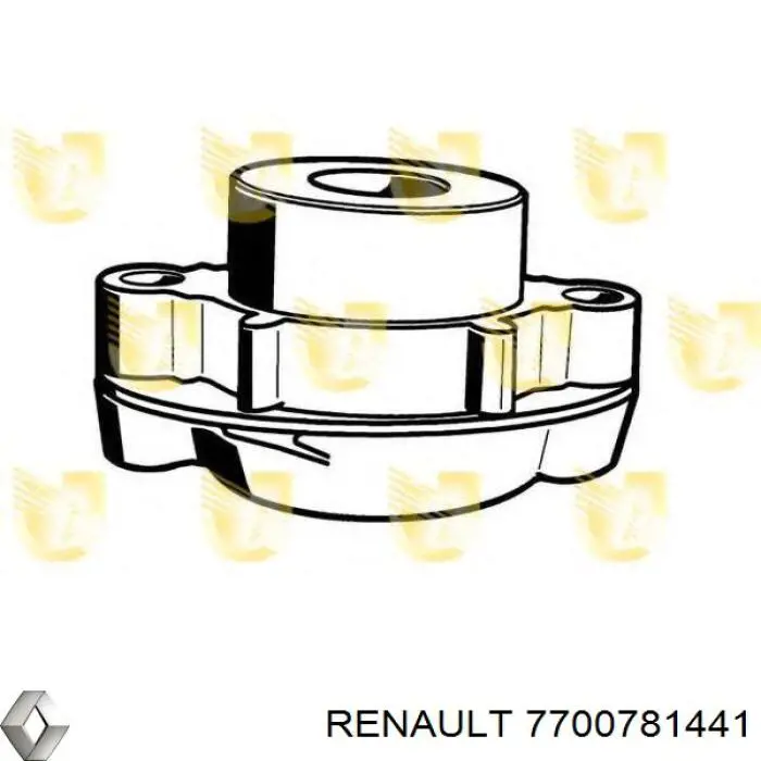 7700781441 Renault (RVI) сайлентблок переднього нижнього важеля