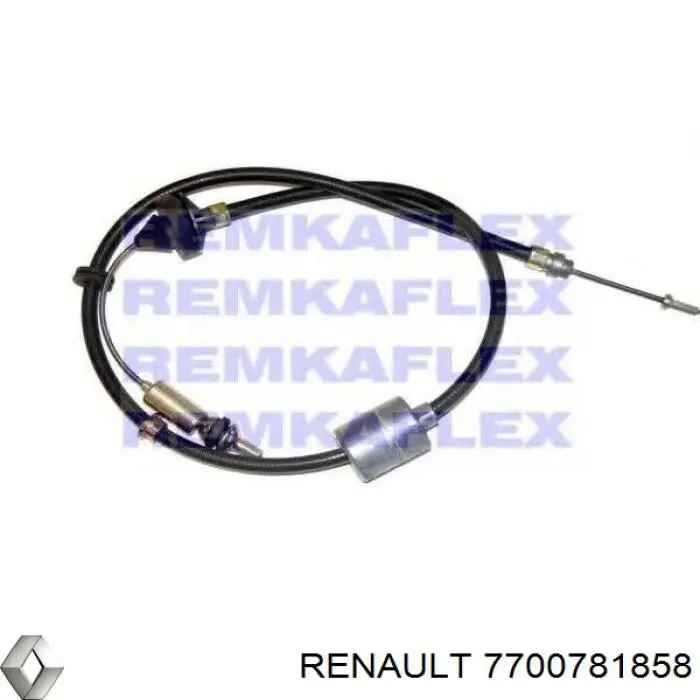 Трос зчеплення 7700781858 Renault (RVI)