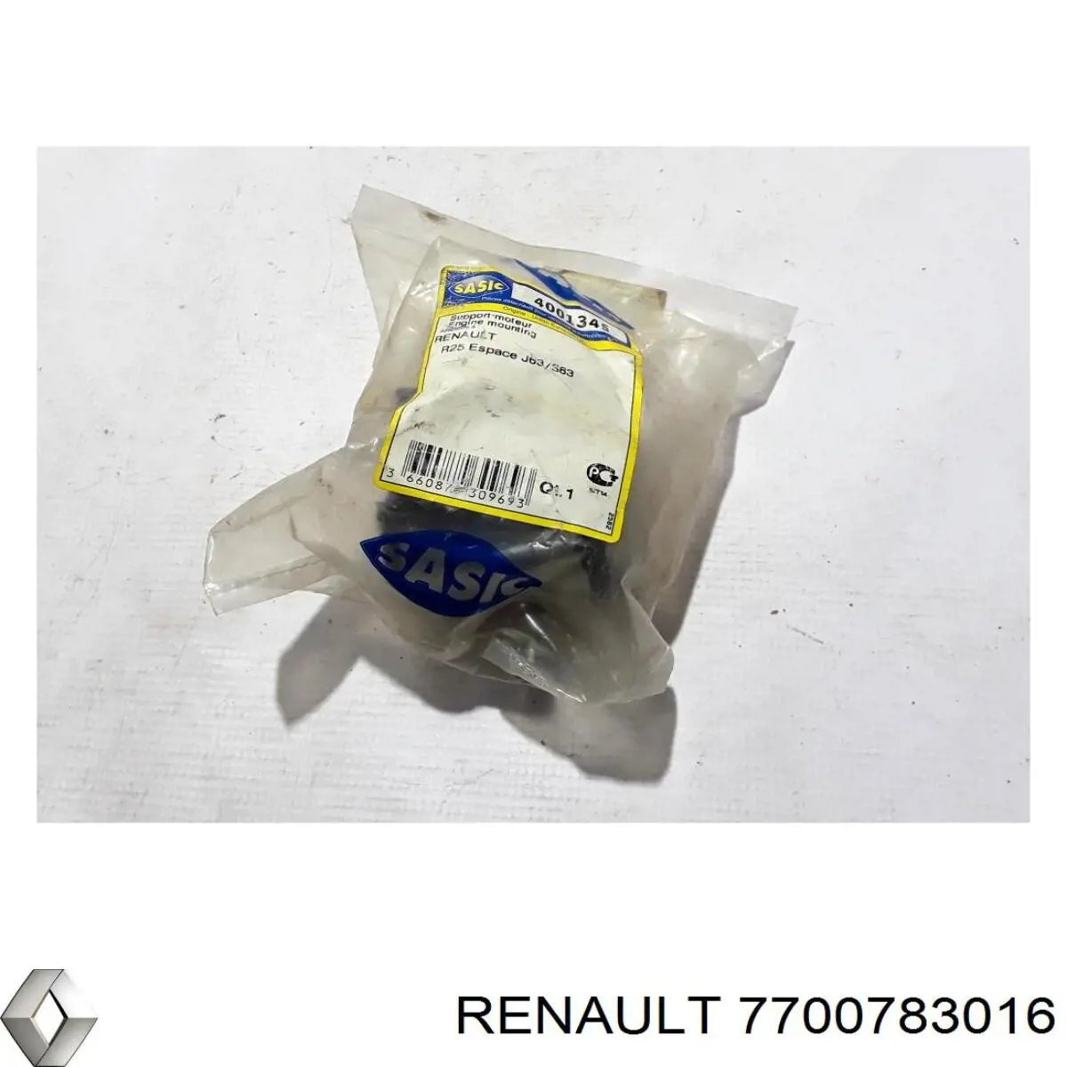 Подушка (опора) двигуна, права Renault (RVI) 7700783016