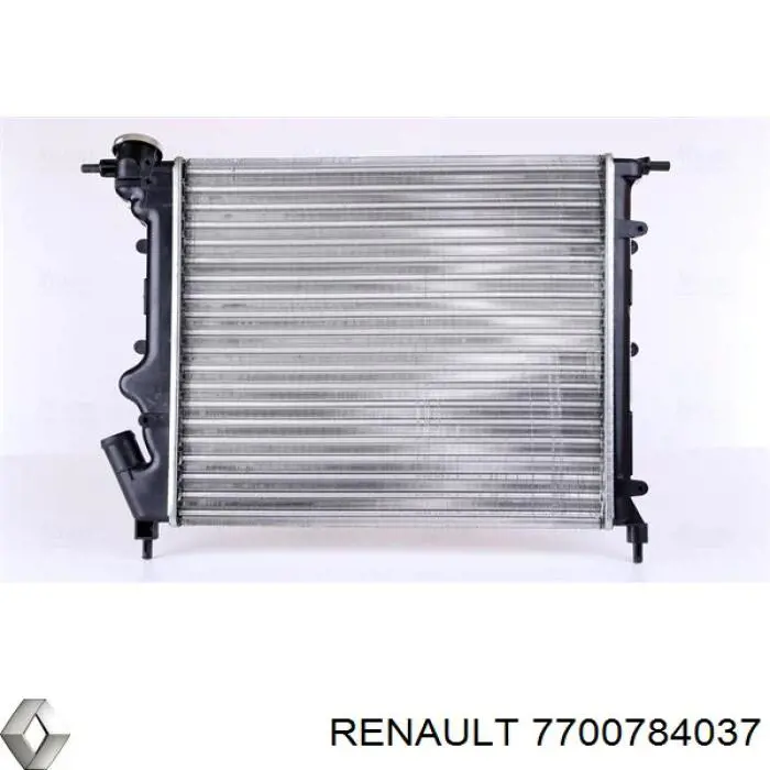 7700784037 Renault (RVI) Радіатор охолодження двигуна