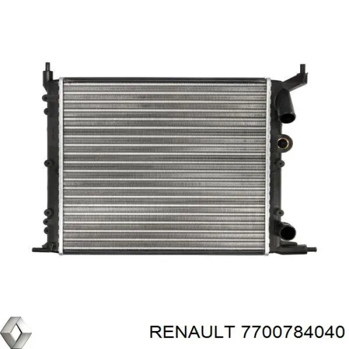 7700784040 Renault (RVI) радіатор охолодження двигуна