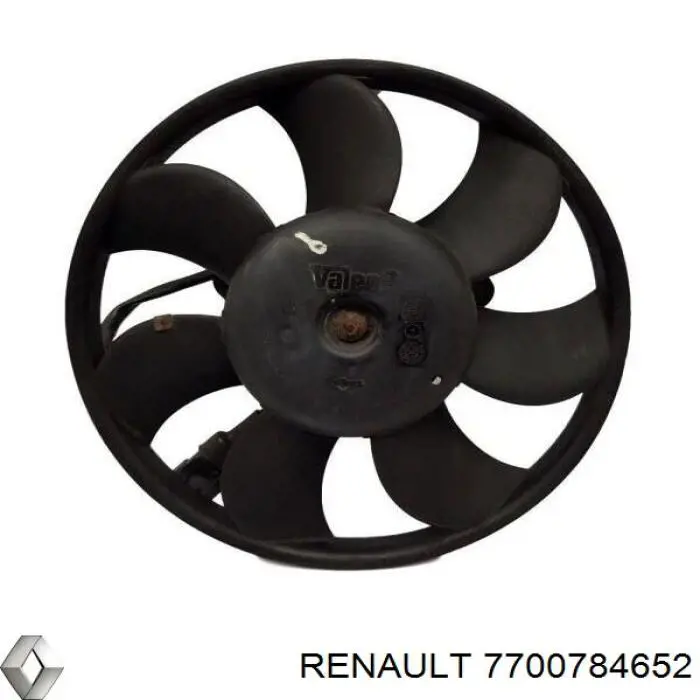 Купити 7700784652 Renault (RVI) Вентилятор/крильчатка радіатора охолодження
