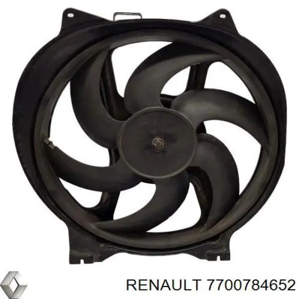 7700784652 Renault (RVI) вентилятор/крильчатка радіатора охолодження