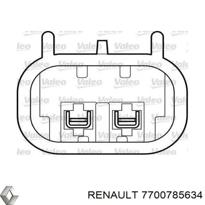 7700785634 Renault (RVI) Склопідйомник (механізм переміщення скла)