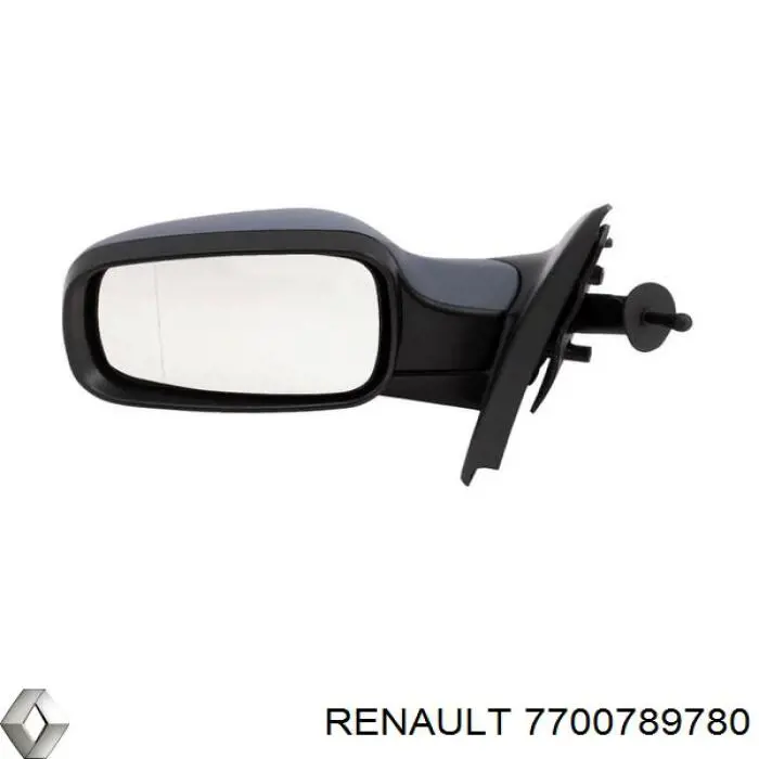 Праве бокове дзеркало Renault (RVI) 7700789780