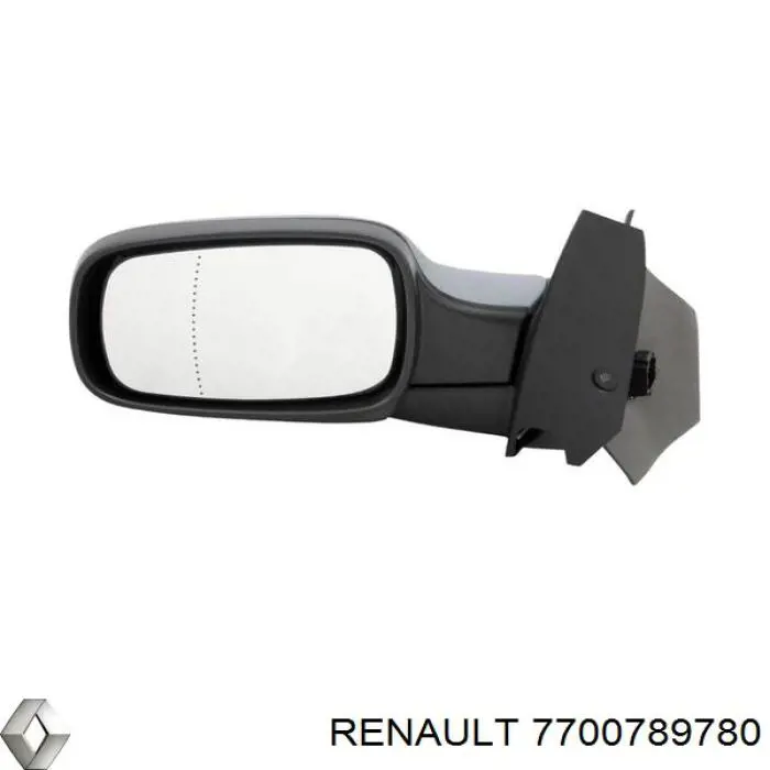 7700789780 Renault (RVI) дзеркало заднього виду, праве