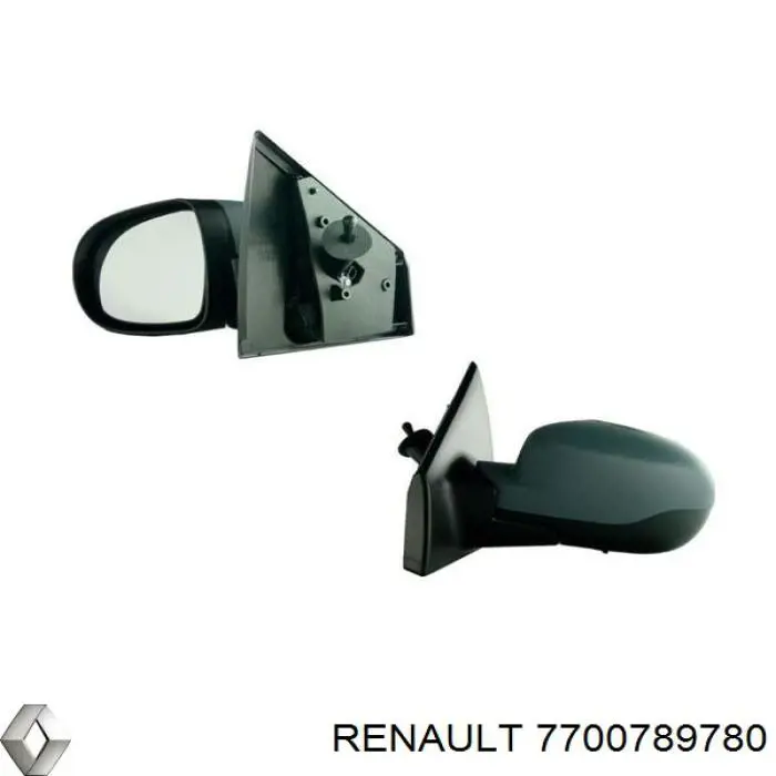 Праве бічне дзеркало Renault (RVI) 7700789780 ціна, від 18.26 USD
