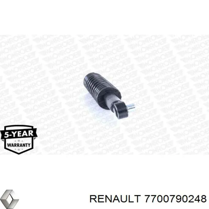 Купити 7700790248 Renault (RVI) Стійка амортизатора задня