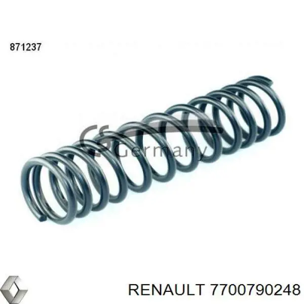 Амортизатор задній Renault (RVI) 7700790248 ціна, від 64.35 USD