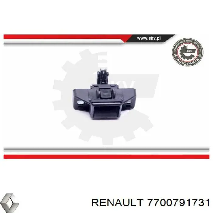 Замок дверей багажника Renault (RVI) 7700791731 ціна, від 8.13 USD