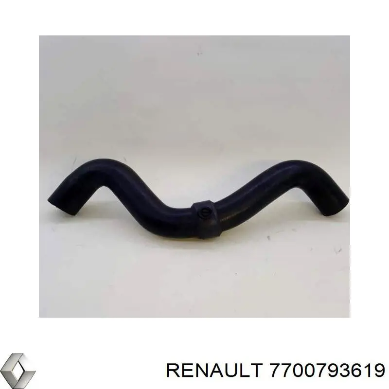 Шланг/патрубок радіатора охолодження, верхній Renault (RVI) 7700793619 ціна, від 7.17 USD