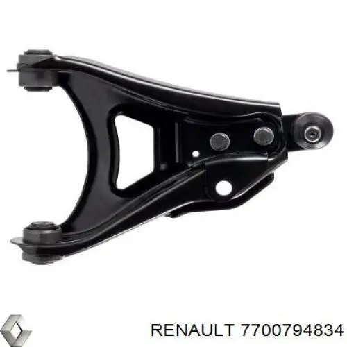 Важіль передньої підвіски нижній, правий Renault Clio I хетчбек (BC57, 5357) (1990 - 1998) ціна, від 28.19 USD