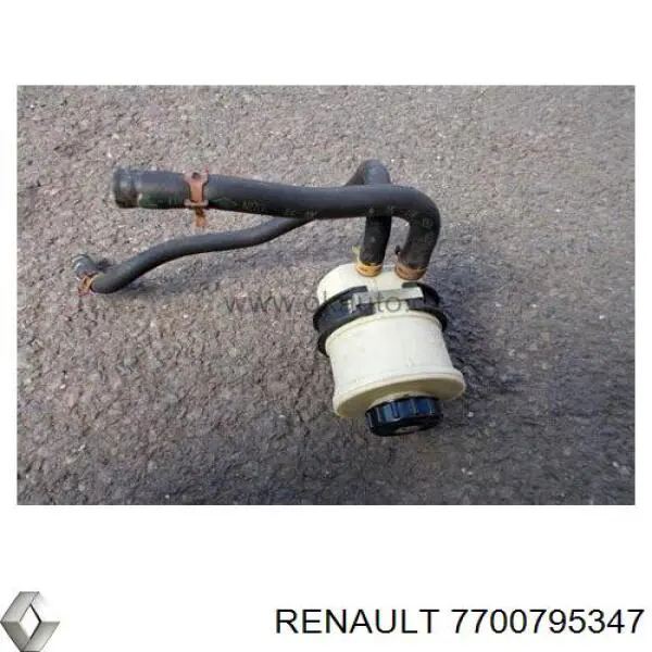 7700795347 Renault (RVI) Бачок гідропідсилювача керма