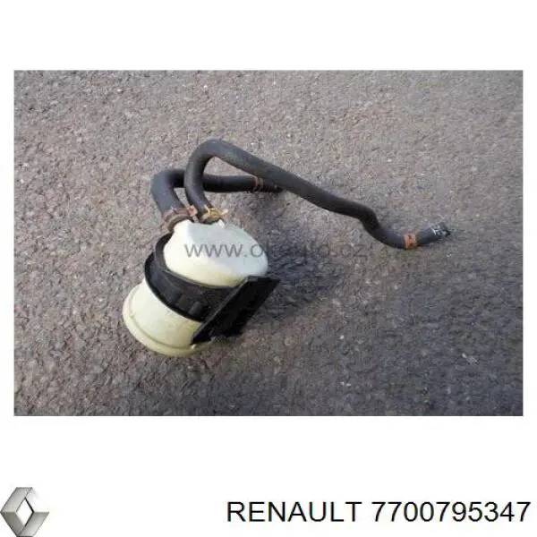 Бак масляний Renault (RVI) 7700795347 ціна, від 8.54 USD