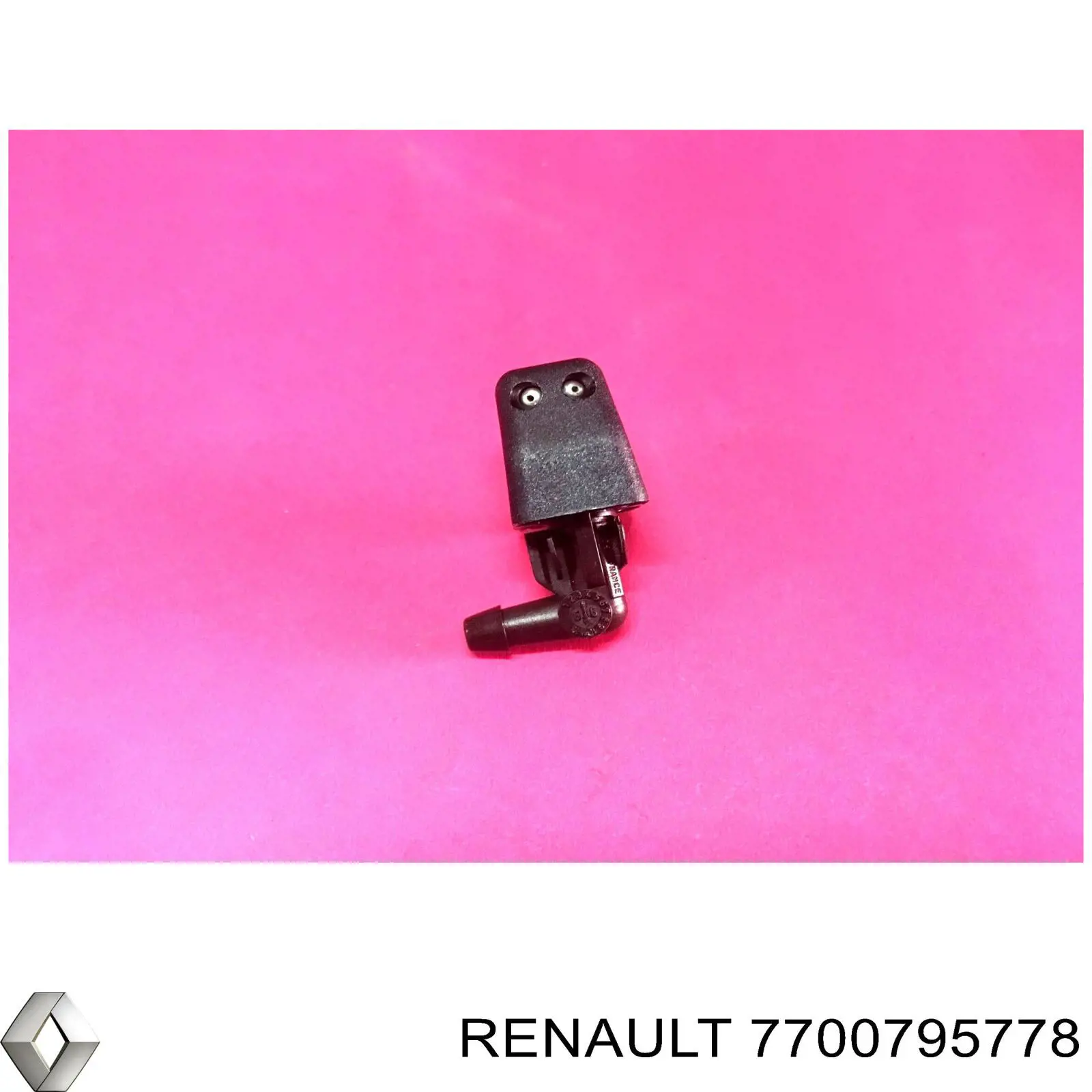 7700795778 Renault (RVI) Сопло склоомивача вітрового скла