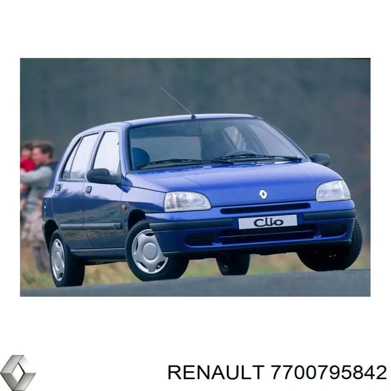 Купити 7700795842 Renault (RVI) Підкрилок передній лівий
