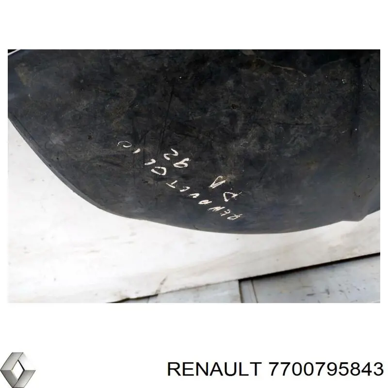 Купити 7700795843 Renault (RVI) Підкрилок передній правий