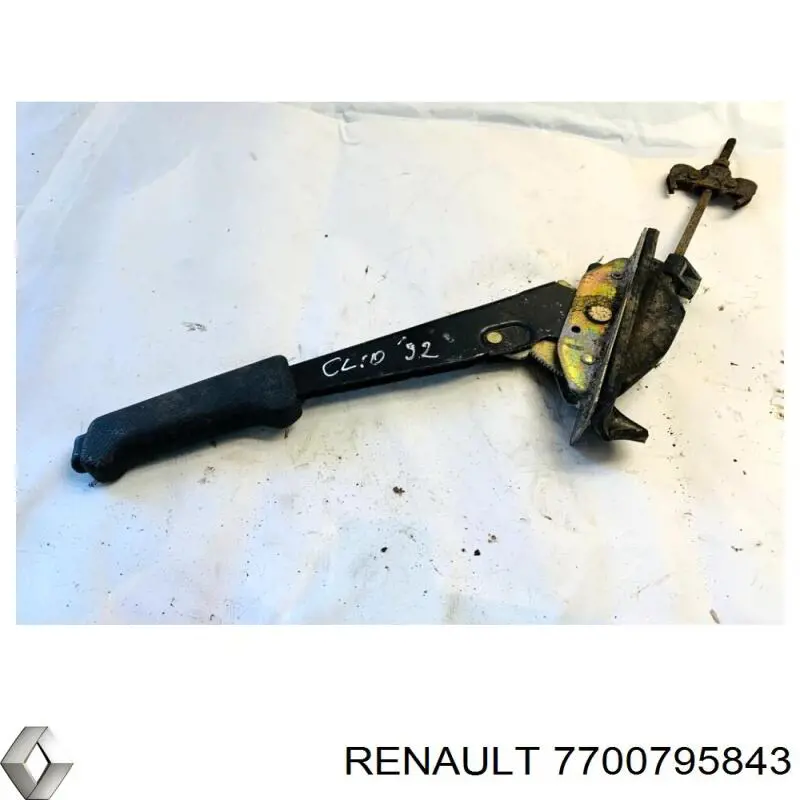 Подкрильнікі переднього крила, правий Renault (RVI) 7700795843 ціна, від 12.67 USD