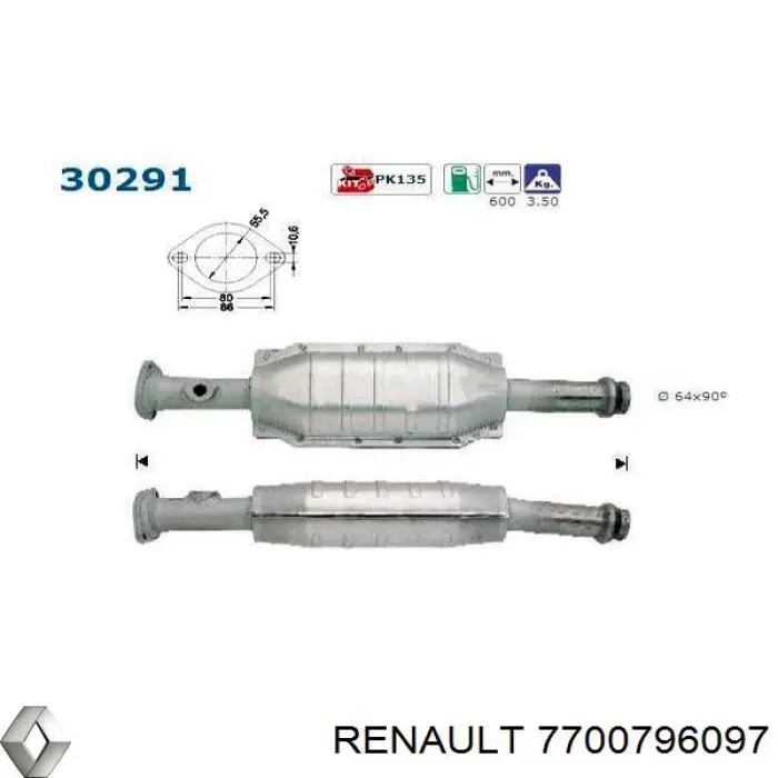  7700796097 Renault (RVI)