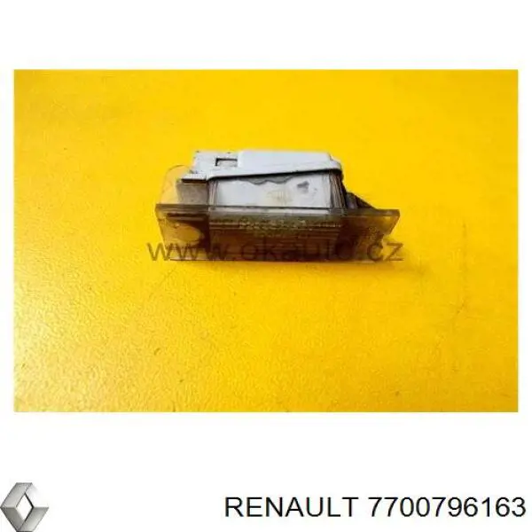Ліхтар підсвічування заднього номерного знака Renault (RVI) 7700796163 ціна, від 15.72 USD