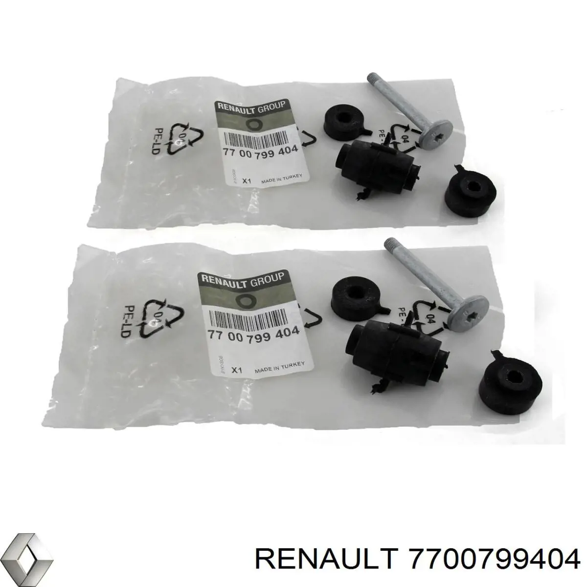 Стійка стабілізатора переднього 7700799404 Renault (RVI)