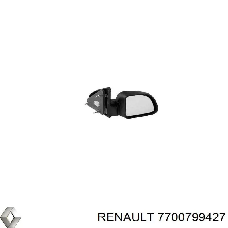 7700799427 Renault (RVI) дзеркало заднього виду, праве