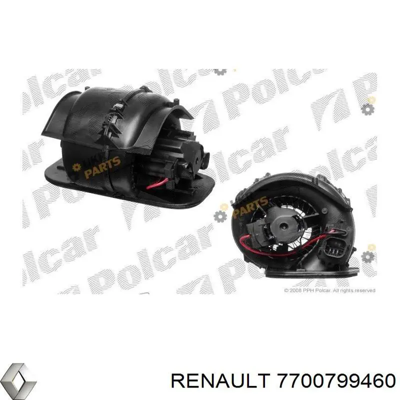 7700799460 Renault (RVI) Електромотор пічки